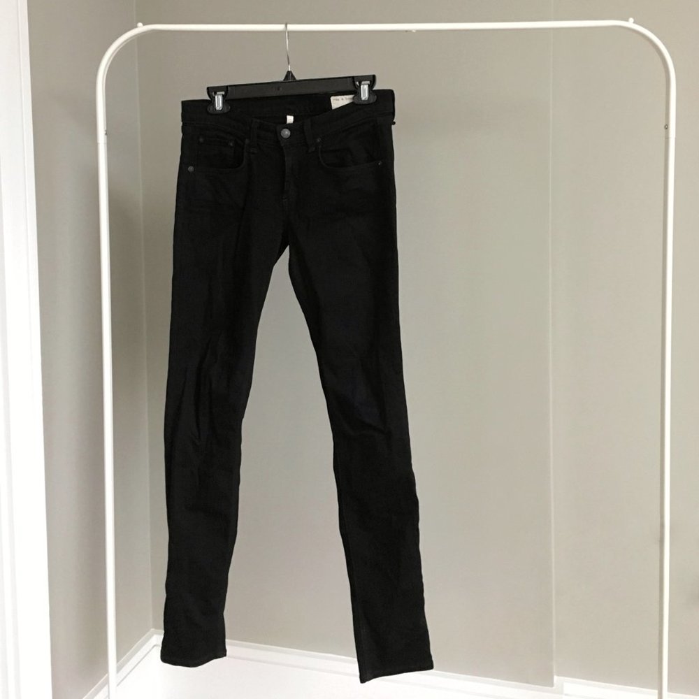 Kate Rag & Bone Cate Skinny Mid Rise Jeans